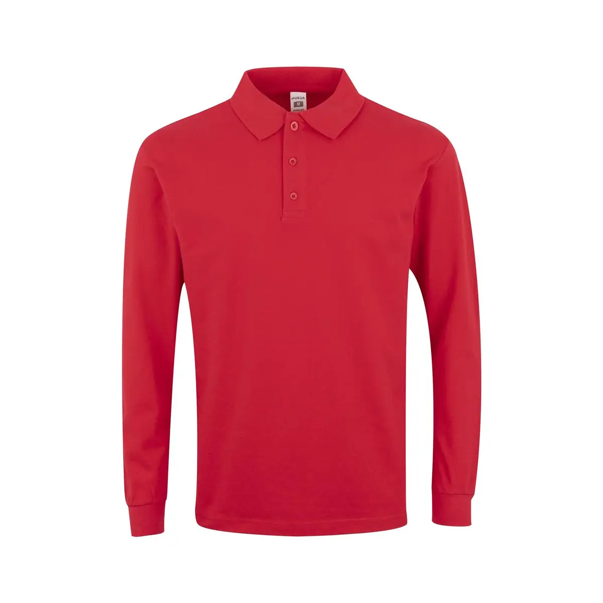 Polo unisex Mukua HOBART PL200UC 76 Polo Mukua HOBART en color Red, vista frontal