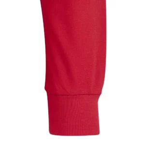 Polo Mukua HOBART en color Red, detalle del puño