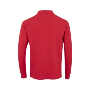 Polo Mukua HOBART en color Red, vista trasera