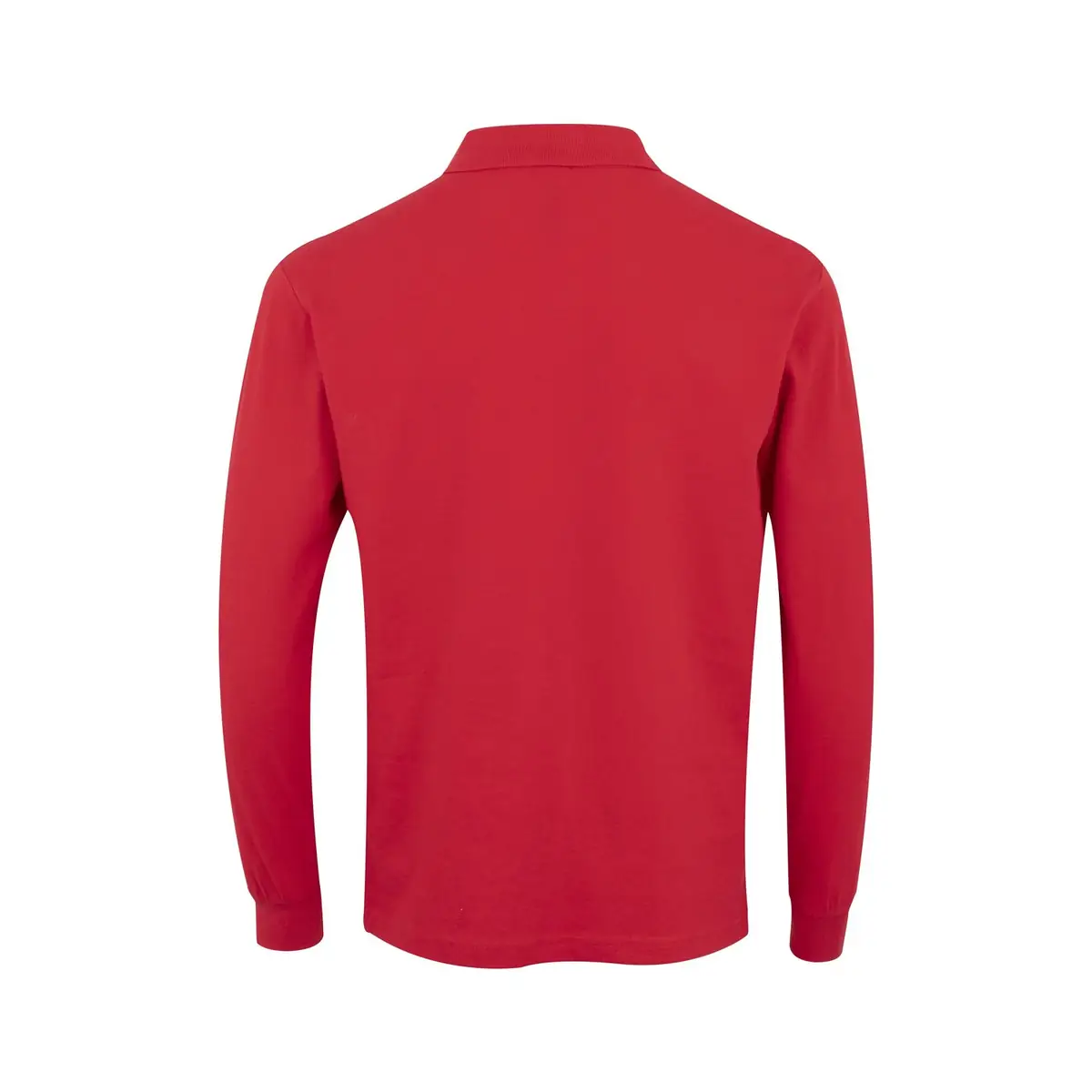 Polo unisex Mukua HOBART PL200UC 79 Polo Mukua HOBART en color Red, vista trasera
