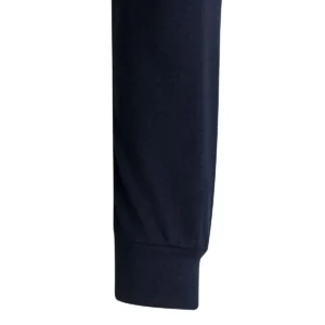 Polo Mukua HOBART en color Navy, detalle del puño