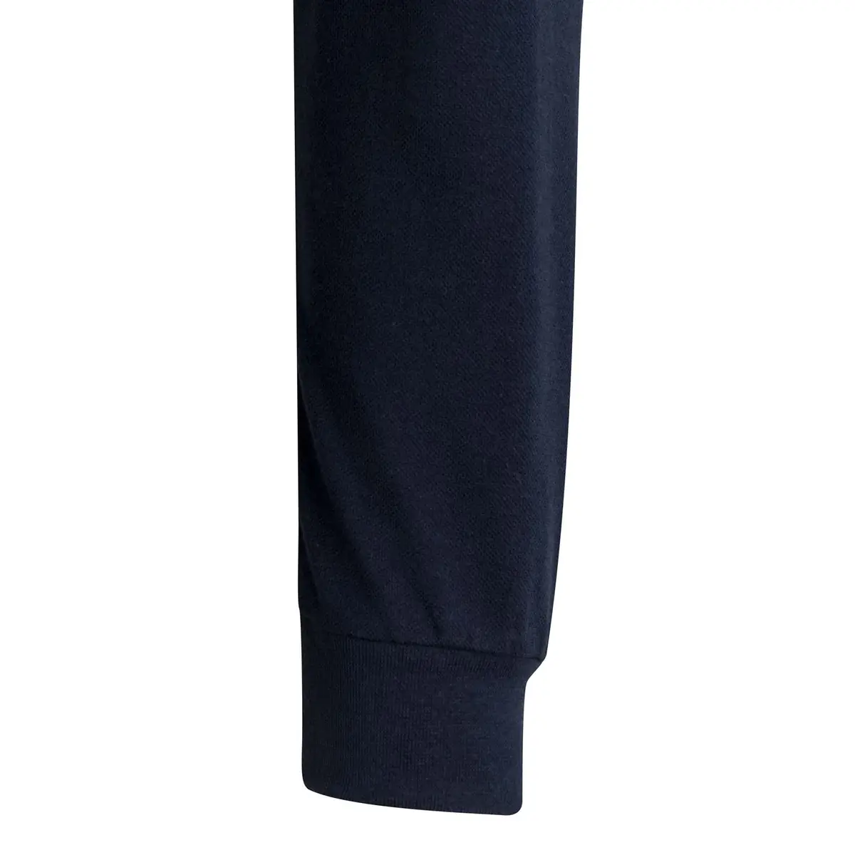Polo unisex Mukua HOBART PL200UC 18 Polo Mukua HOBART en color Navy, detalle del puño
