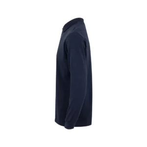 Polo Mukua HOBART en color Navy, vista lateral