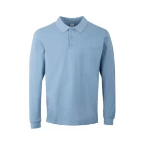 Polo Mukua HOBART en color Sky Blue, vista frontal