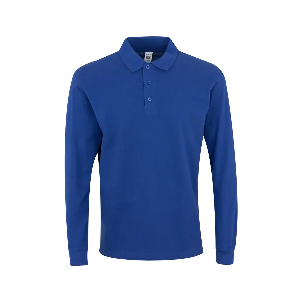 Polo unisex Mukua HOBART PL200UC 55 Polo Mukua HOBART en color Royal Blue, vista frontal