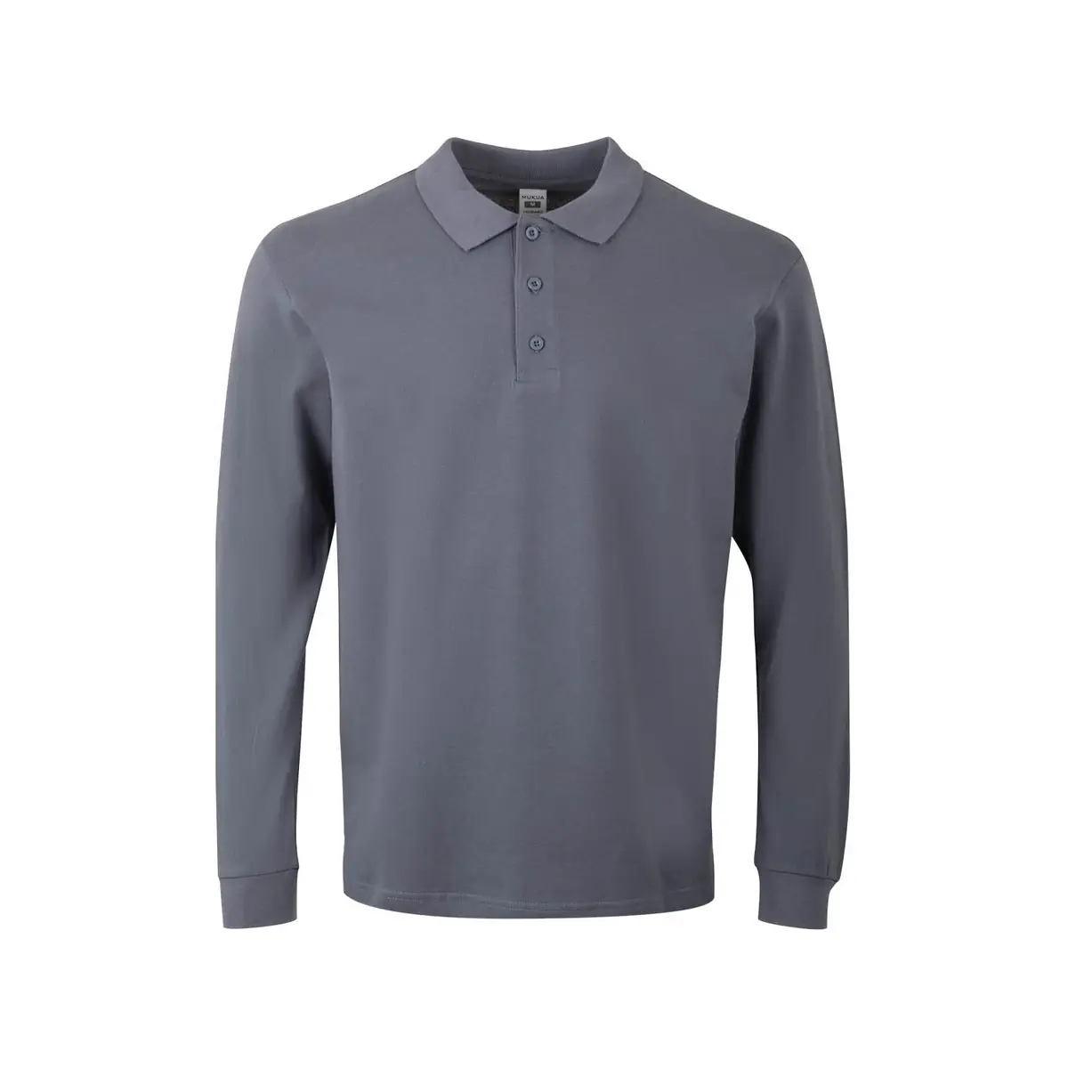 Polo unisex Mukua HOBART PL200UC 41 Polo Mukua HOBART en color Blue Fog, vista frontal