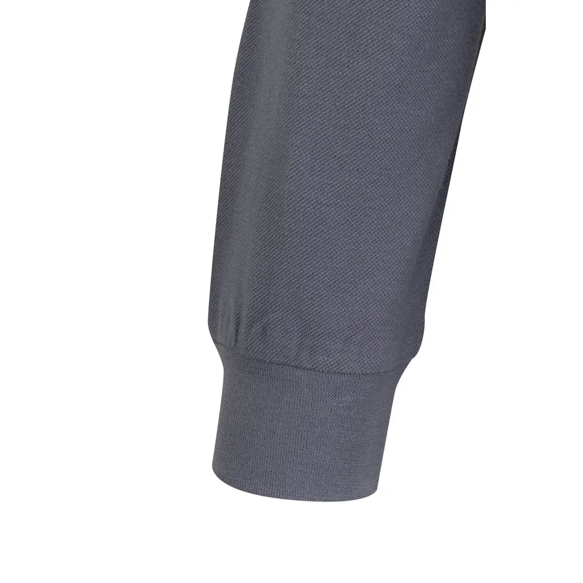 Polo unisex Mukua HOBART PL200UC 25 Polo Mukua HOBART en color Blue Fog, detalle del puño