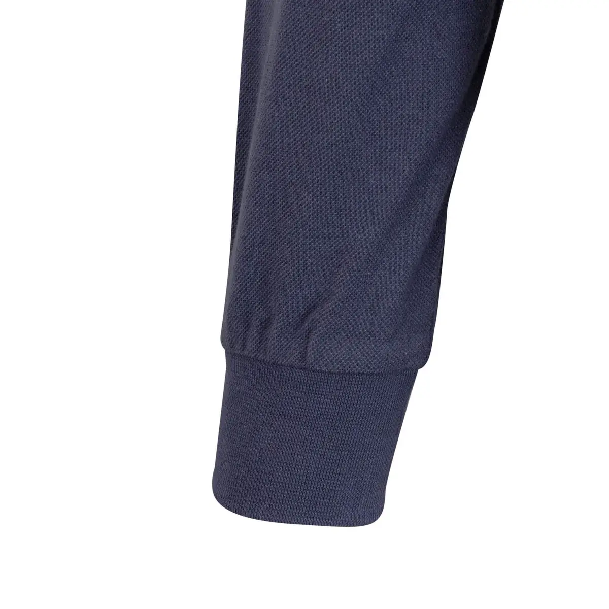 Polo unisex Mukua HOBART PL200UC 27 Polo Mukua HOBART en color Denim Blue, detalle del puño