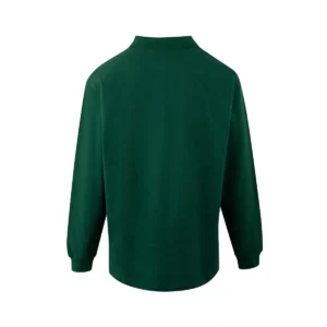 Polo Mukua HOBART en color Bottle Green, vista trasera