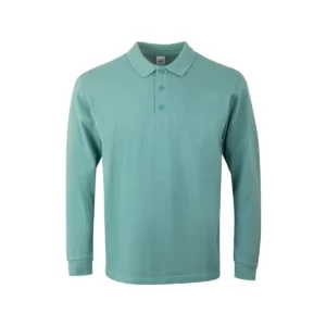Polo Mukua HOBART en color Sage, vista frontal