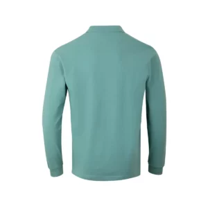 Polo Mukua HOBART en color Sage, vista trasera