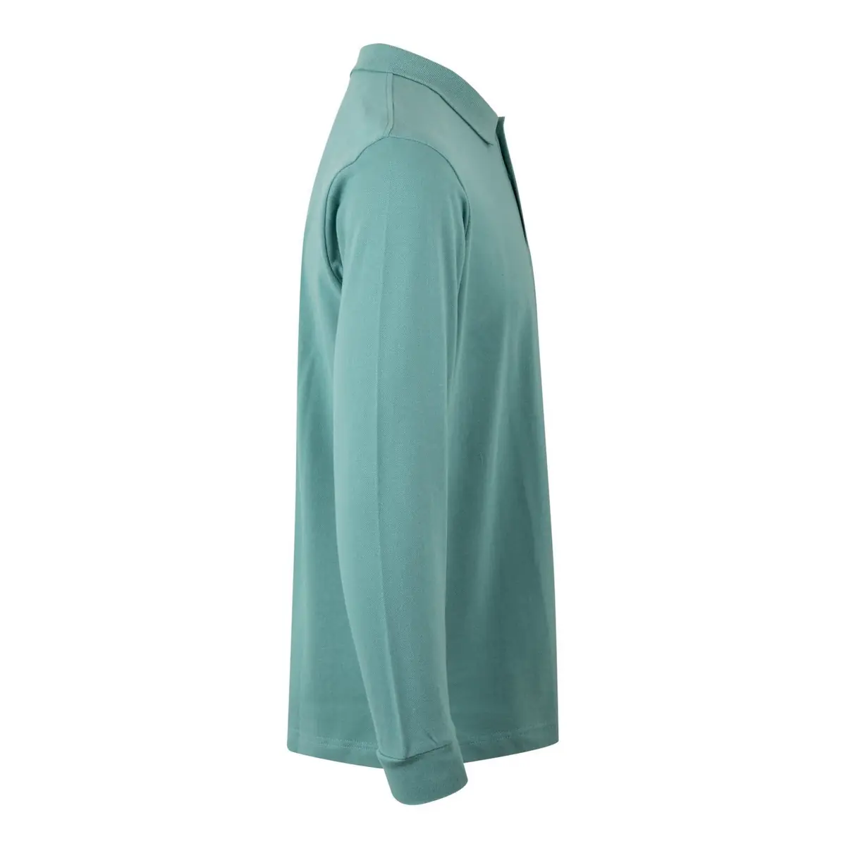 Polo unisex Mukua HOBART PL200UC 65 Polo Mukua HOBART en color Sage, vista lateral