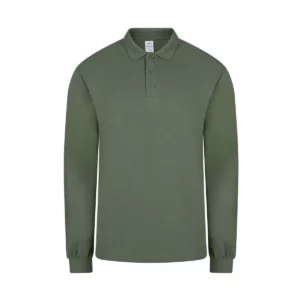 Polo Mukua HOBART en color Tea Green, vista frontal