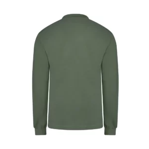 Polo Mukua HOBART en color Tea Green, vista trasera