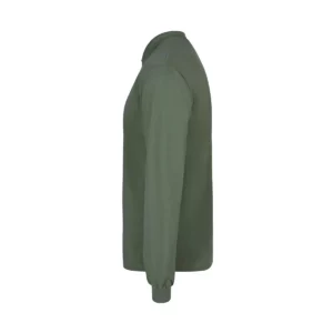 Polo Mukua HOBART en color Tea Green, vista lateral