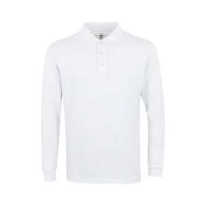 Polo Mukua HOBART en color White, vista frontal