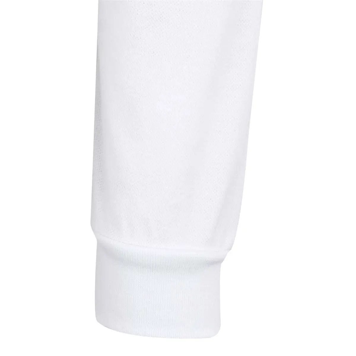 Polo unisex Mukua HOBART PL200UW 9 Polo Mukua HOBART en color White, detalle del puño