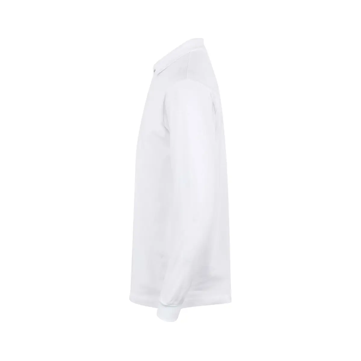 Polo unisex Mukua HOBART PL200UW 5 Polo Mukua HOBART en color White, vista lateral