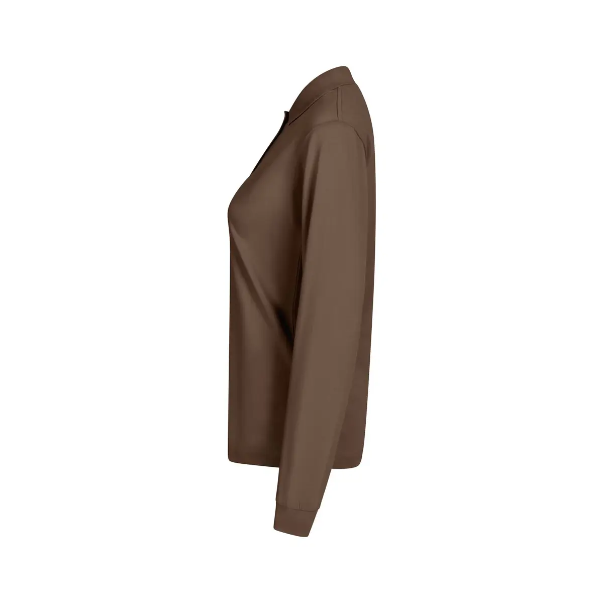 Polo de mujer Mukua HOBART WOMAN PL200WC 76 Polo Mukua HOBART WOMAN en color Mocha, vista lateral