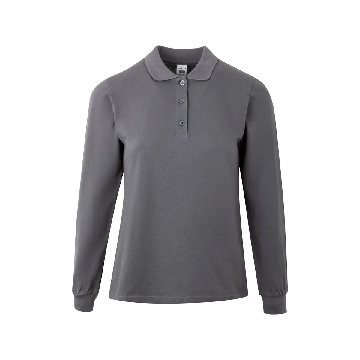 Polo de mujer Mukua HOBART WOMAN PL200WC 23 Polo Mukua HOBART WOMAN en color Dark Grey, vista frontal