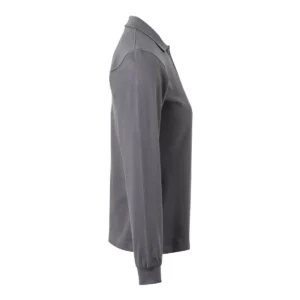 Polo Mukua HOBART WOMAN en color Dark Grey, vista lateral