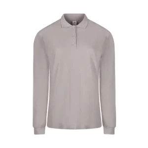 Polo Mukua HOBART WOMAN en color Cloud Grey, vista frontal