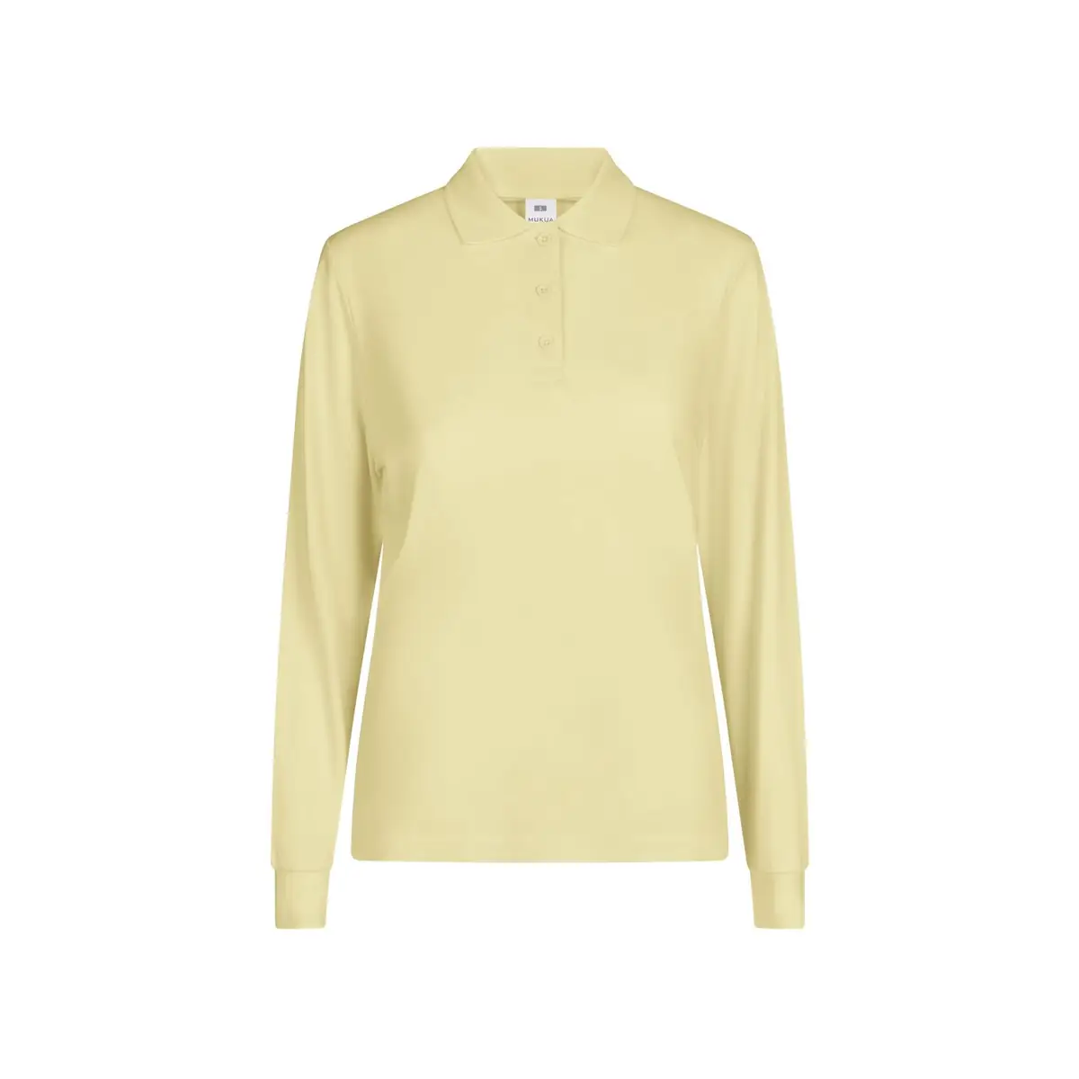 Polo de mujer Mukua HOBART WOMAN PL200WC 78 Polo Mukua HOBART WOMAN en color Butter Yellow, vista frontal