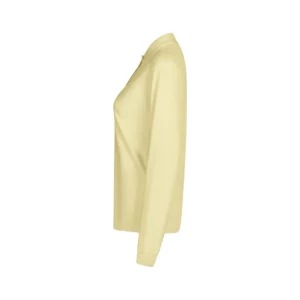 Polo Mukua HOBART WOMAN en color Butter Yellow, vista lateral
