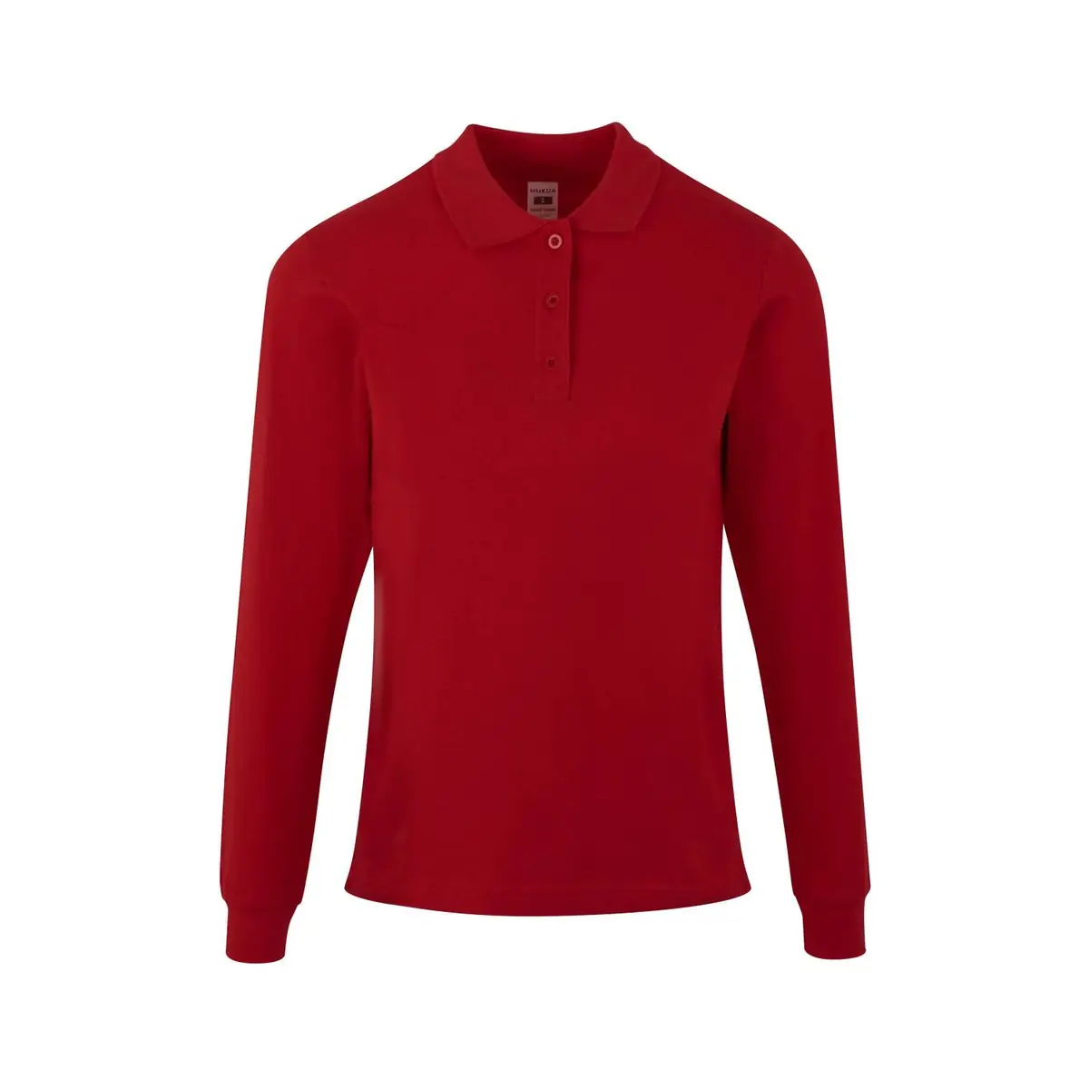 Polo de mujer Mukua HOBART WOMAN PL200WC 63 Polo Mukua HOBART WOMAN en color Red, vista frontal