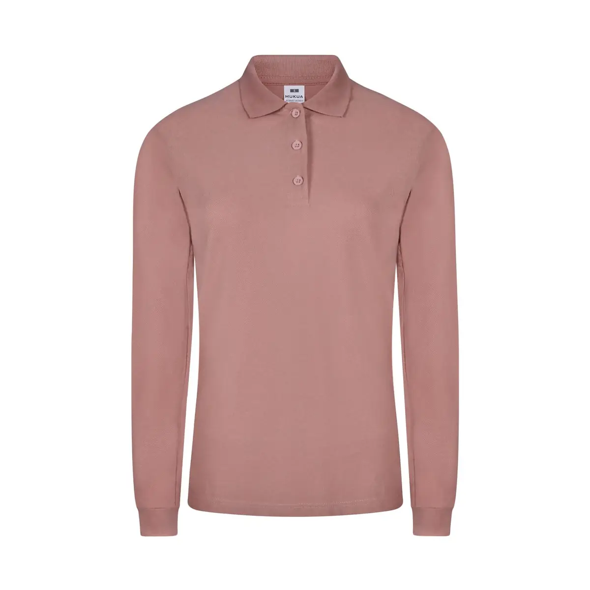 Polo de mujer Mukua HOBART WOMAN PL200WC 67 Polo Mukua HOBART WOMAN en color Pale Rose, vista frontal