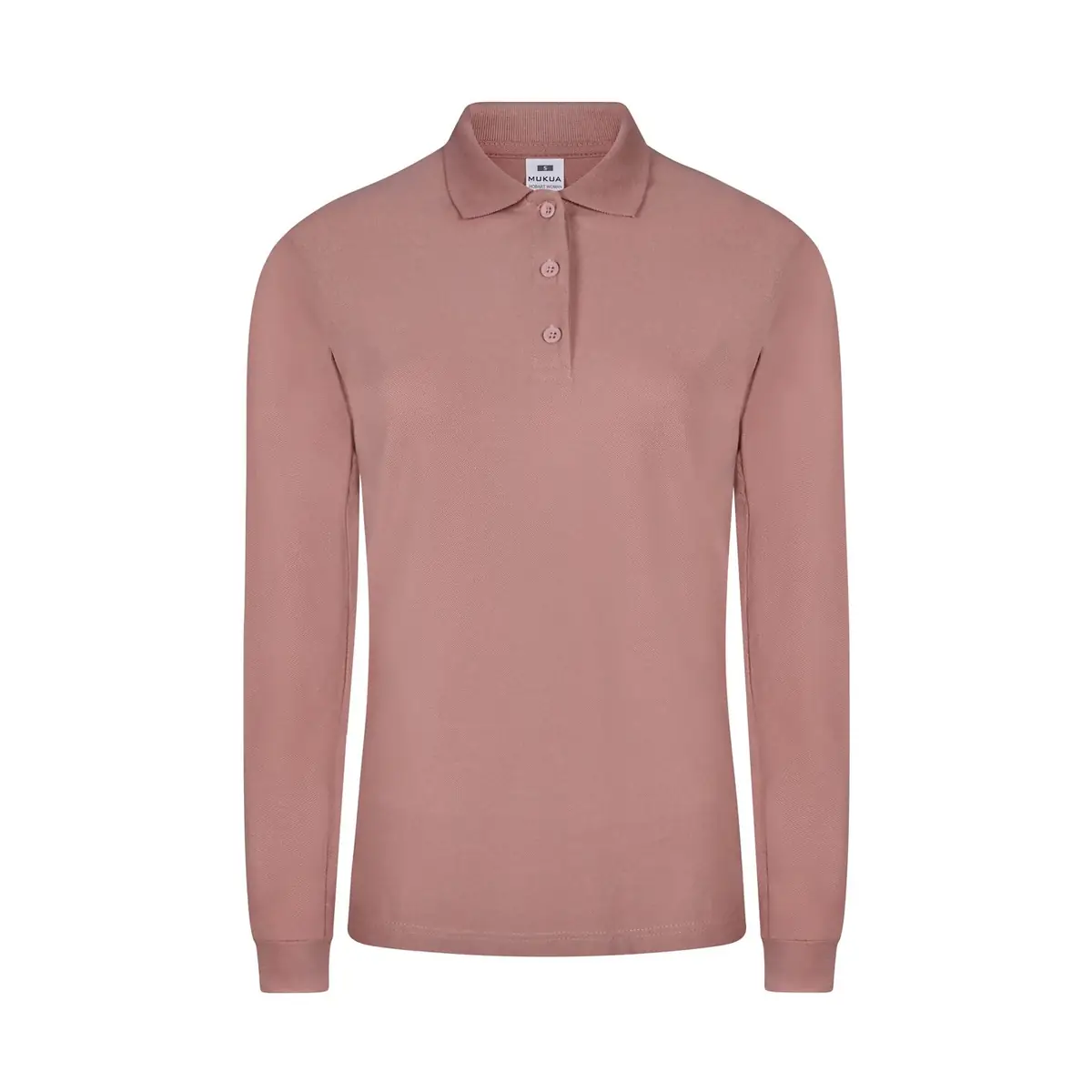 Polo de mujer Mukua HOBART WOMAN PL200WC 68 Polo Mukua HOBART WOMAN en color Pale Rose, vista frontal