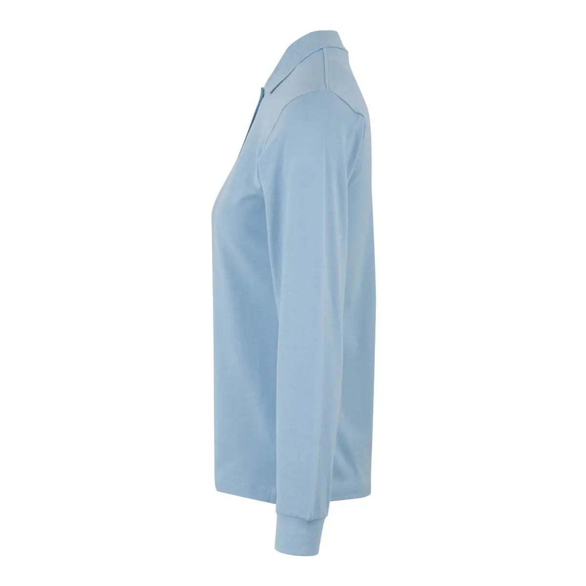 Polo de mujer Mukua HOBART WOMAN PL200WC 48 Polo Mukua HOBART WOMAN en color Sky Blue, vista lateral