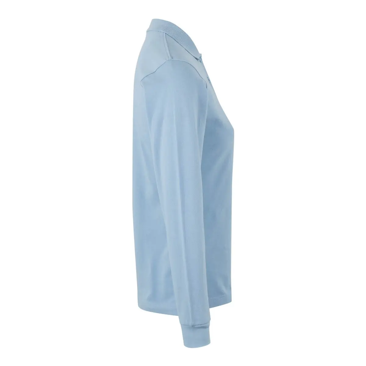 Polo de mujer Mukua HOBART WOMAN PL200WC 49 Polo Mukua HOBART WOMAN en color Sky Blue, vista lateral
