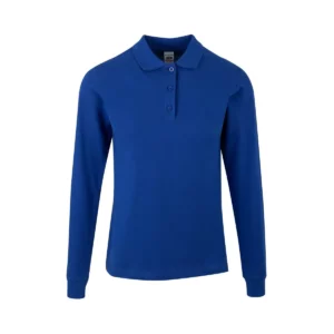 Polo Mukua HOBART WOMAN en color Royal Blue, vista frontal