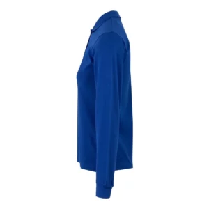 Polo Mukua HOBART WOMAN en color Royal Blue, vista lateral