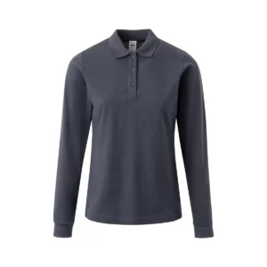 Polo Mukua HOBART WOMAN en color Denim Blue, vista frontal