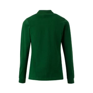 Polo Mukua HOBART WOMAN en color Bottle Green, vista trasera