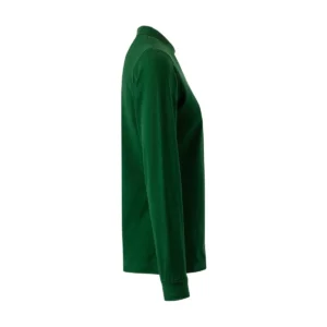 Polo Mukua HOBART WOMAN en color Bottle Green, vista lateral
