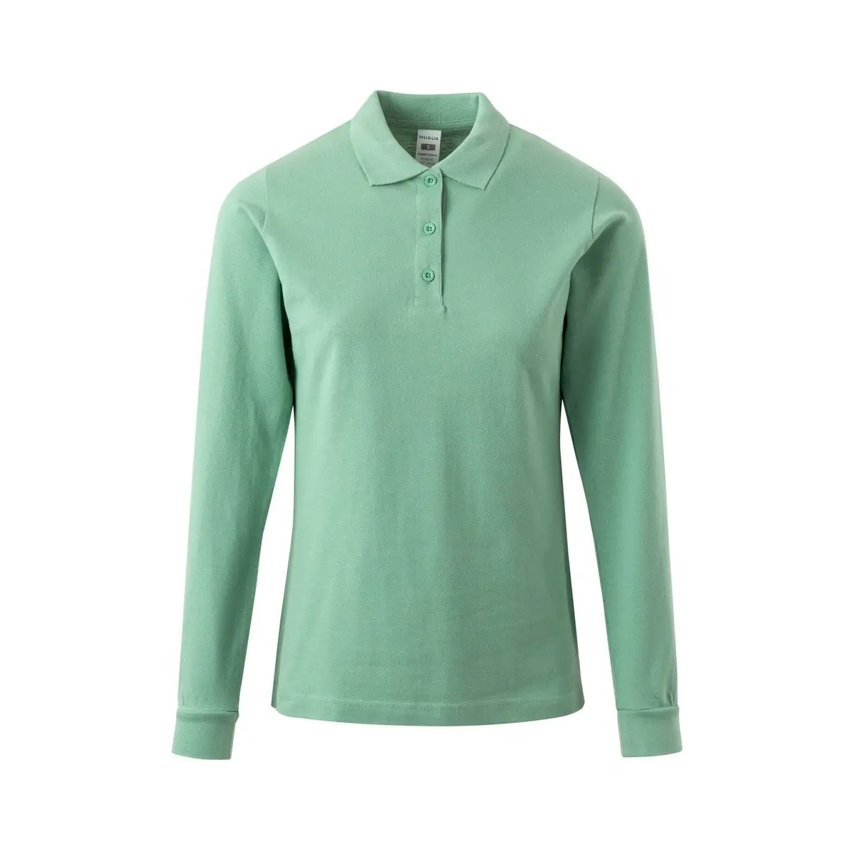 Polo de mujer Mukua HOBART WOMAN PL200WC 51 Polo Mukua HOBART WOMAN en color Sage, vista frontal