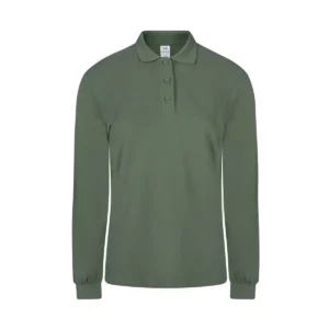 Polo Mukua HOBART WOMAN en color Tea Green, vista frontal