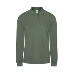 Polo Mukua HOBART WOMAN en color Tea Green, vista frontal