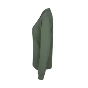 Polo Mukua HOBART WOMAN en color Tea Green, vista lateral