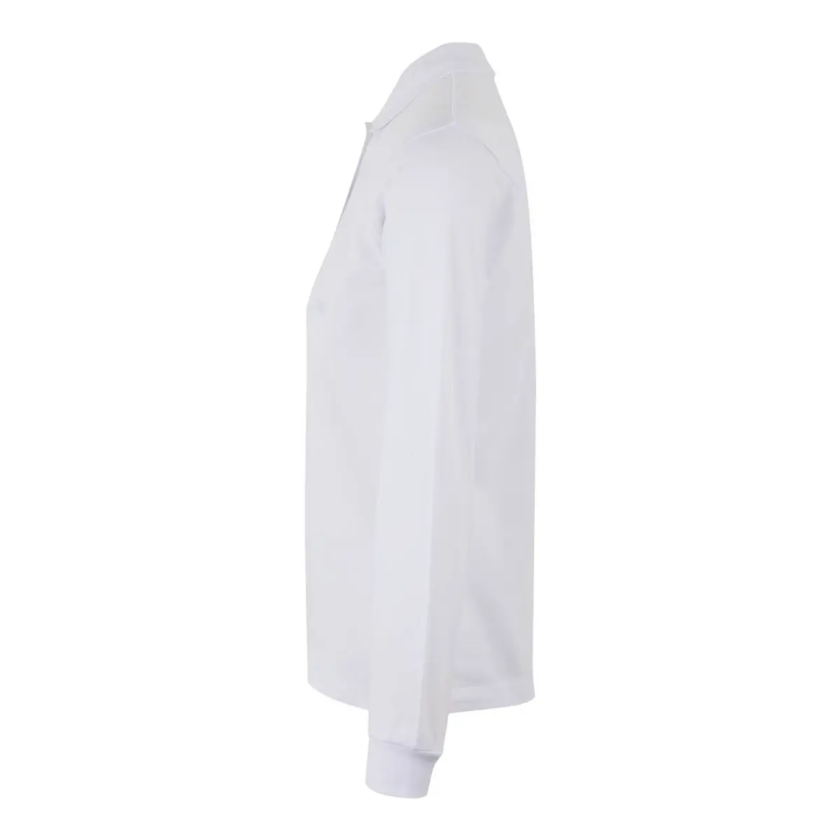 Polo de mujer Mukua HOBART WOMAN PL200WW 3 Polo Mukua HOBART WOMAN en color White, vista lateral