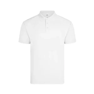 Polo Mukua BOGAN en color White, vista frontal