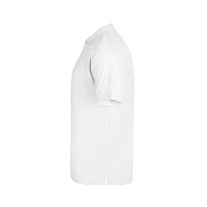 Polo Mukua BOGAN en color White, vista lateral