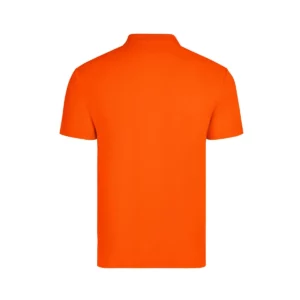 Polo Mukua BOGAN en color Fluor Orange, vista trasera