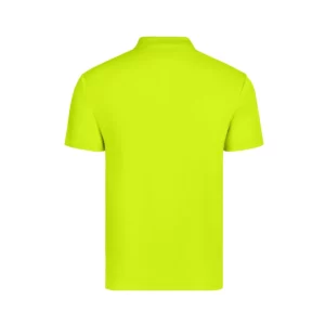 Polo Mukua BOGAN en color Flúor Yellow, vista trasera