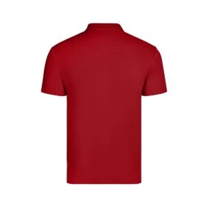 Polo Mukua BOGAN en color Red, vista trasera