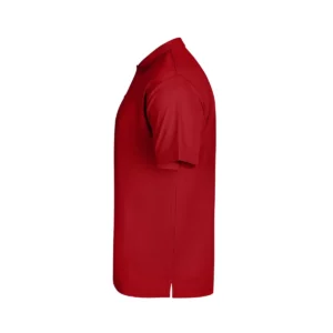 Polo Mukua BOGAN en color Red, vista lateral