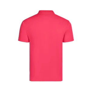 Polo Mukua BOGAN en color Fluor Coral, vista trasera